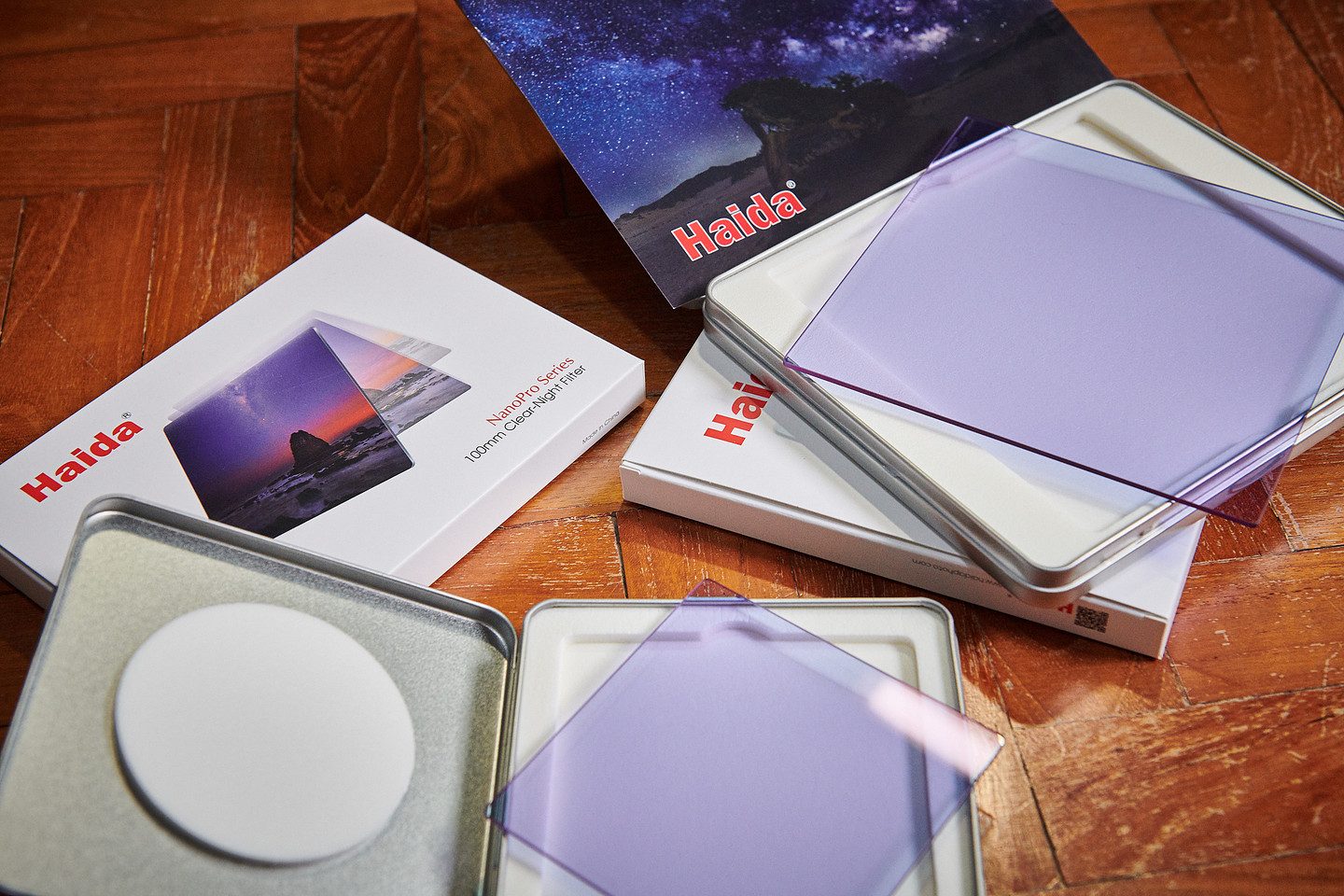 Haida Clear Night Filters in 100mm and 150mm sizes